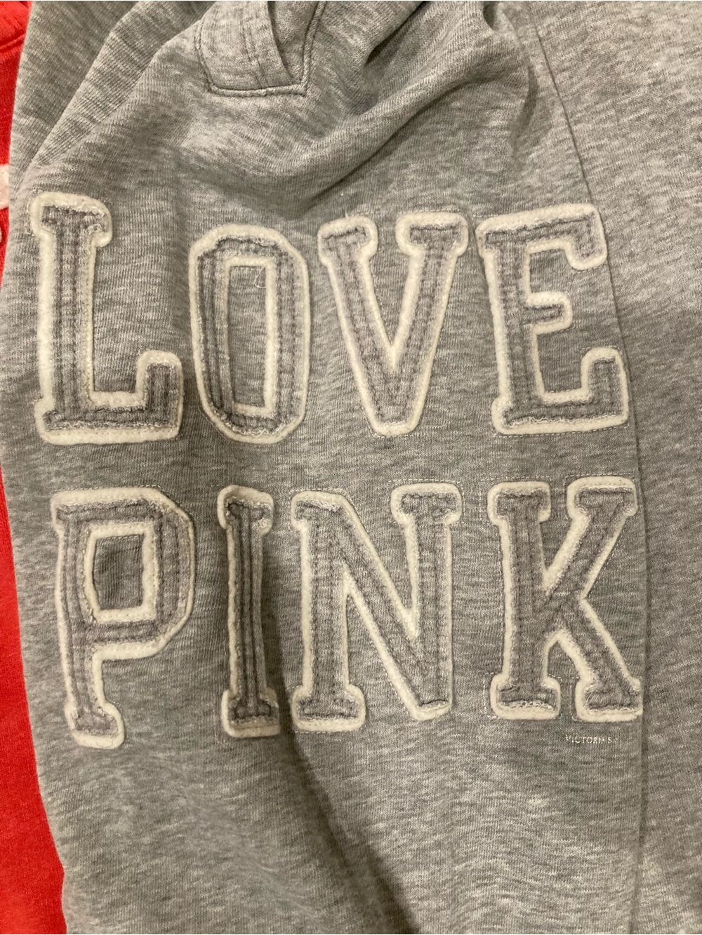 ✨PINK Victoria's Secret -Bundle Boyfriend Sweatpants✨ - Picture 3 of 10